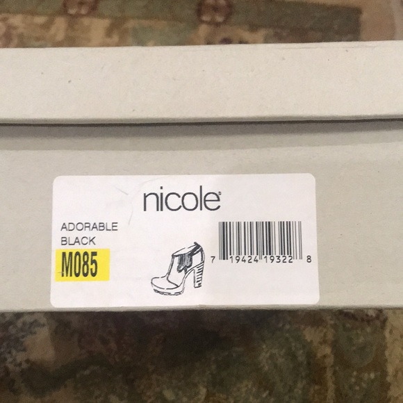 Nicole “Adorable” Black Booties - Picture 7 of 7